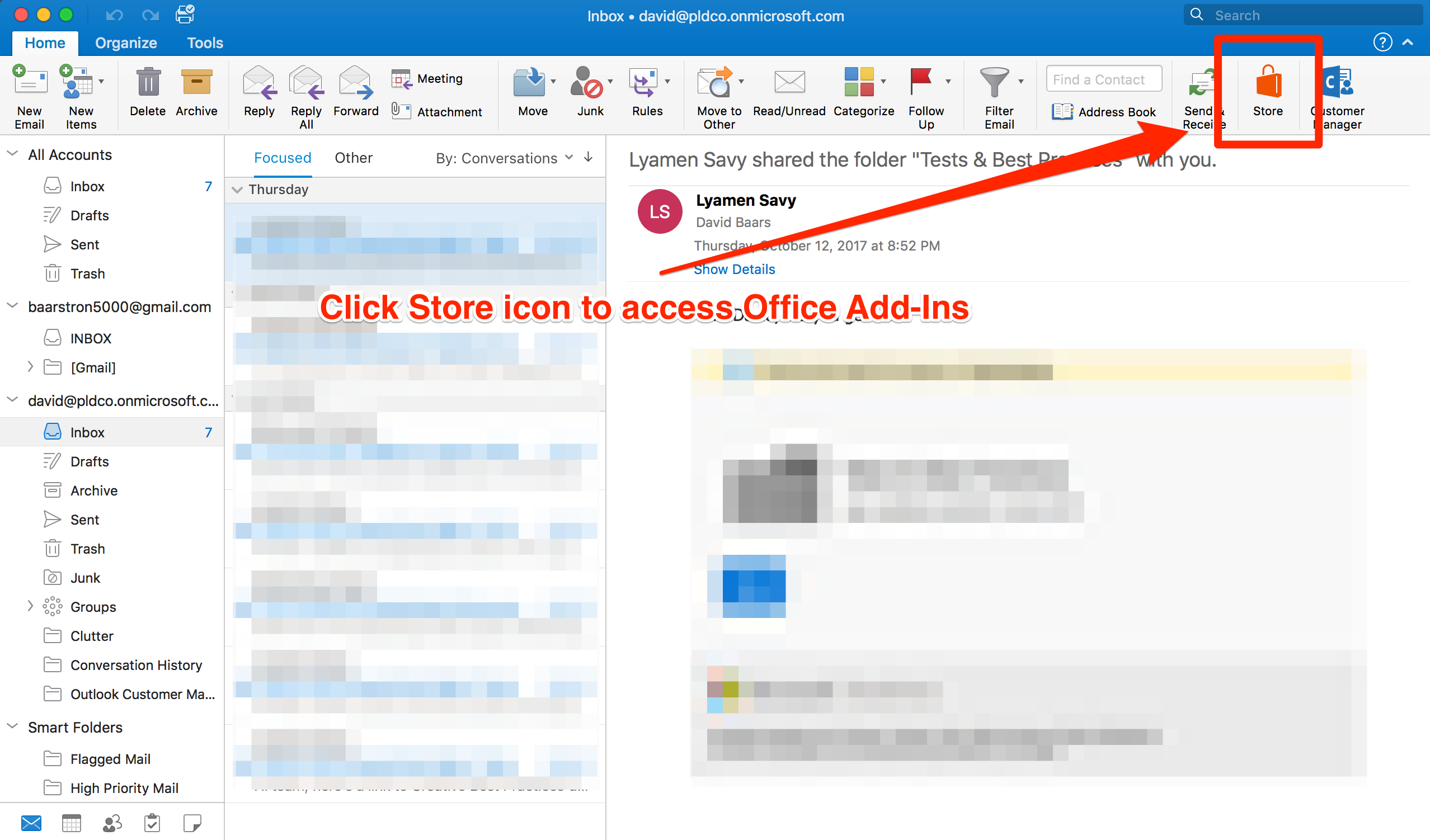 add account in outlook for mac